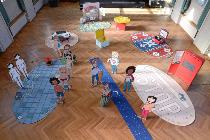 Der Parcours «Mein Körper gehört mir!» im Überblick